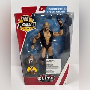 WWE Elite Flashback Series Stone Cold Steve Austin Action Figure